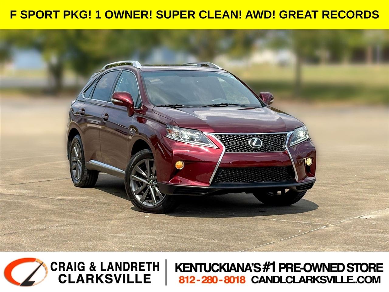 2013 Lexus RX 350 F Sport