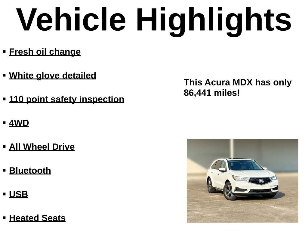 Acura MDX  2017