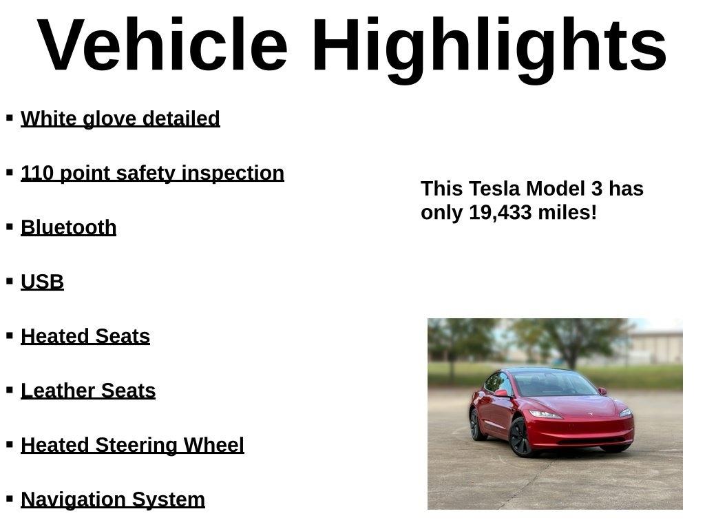 Tesla Model 3  2025