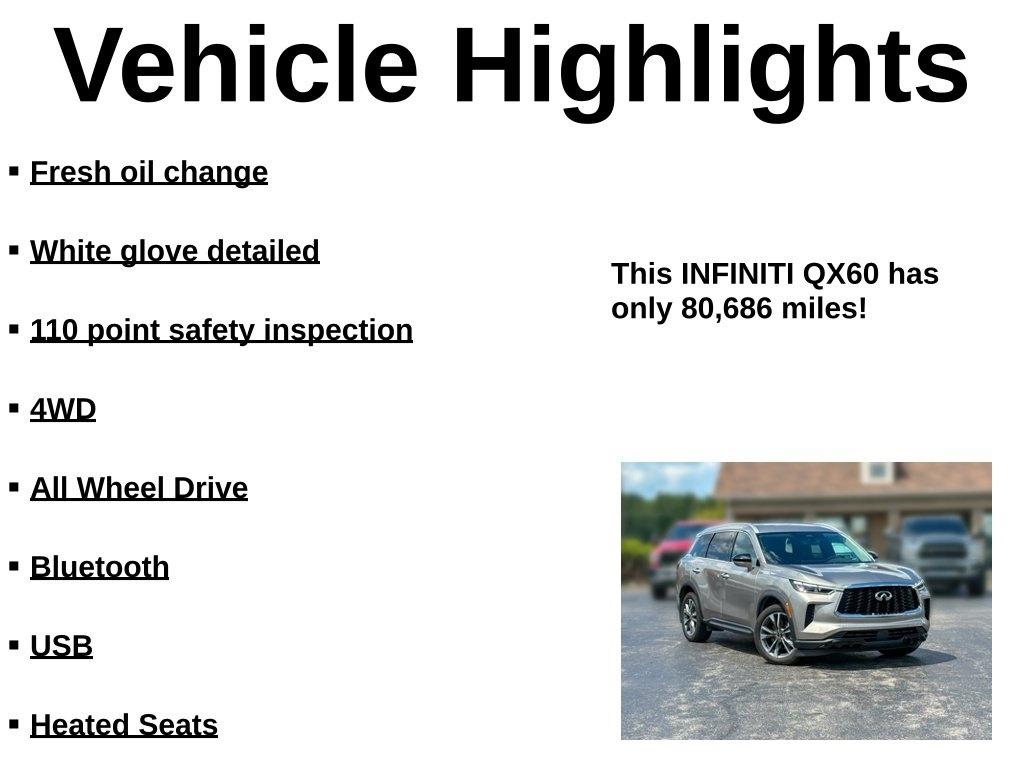 Infiniti QX60  2023