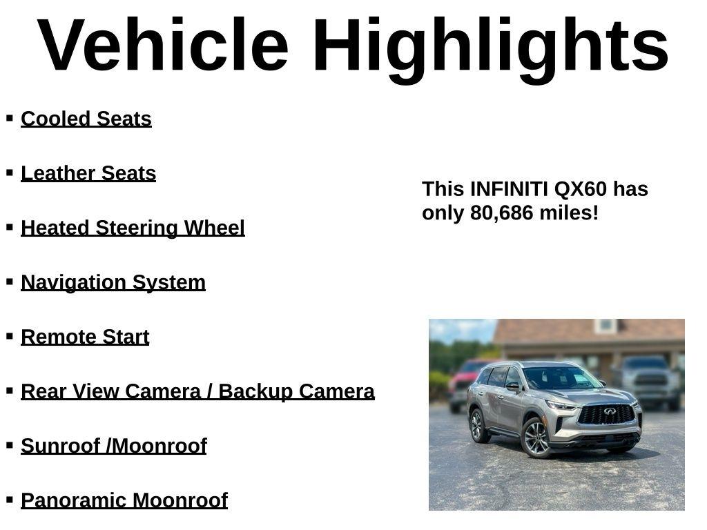Infiniti QX60  2023