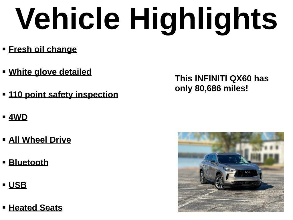 Infiniti QX60  2023