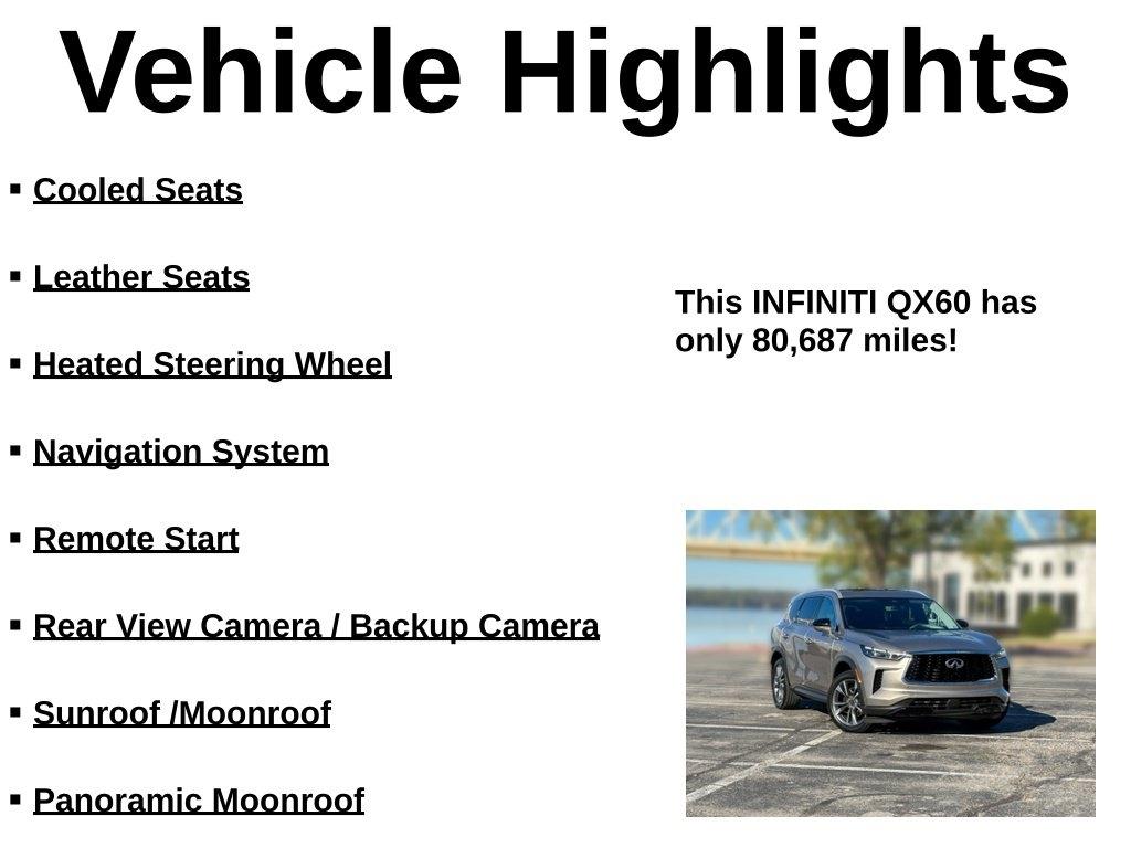 Infiniti QX60  2023