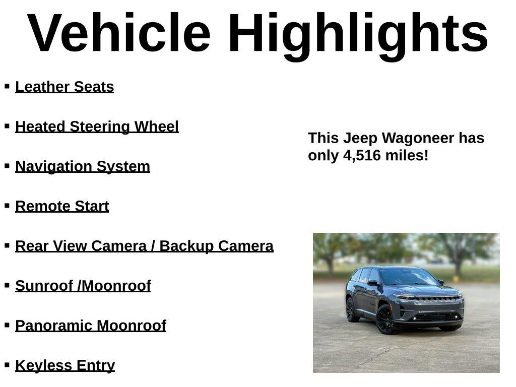 Jeep Wagoneer S  2024