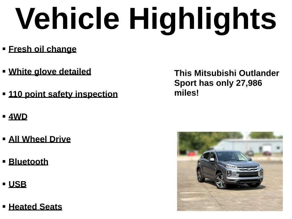 Mitsubishi Outlander Sport  2025