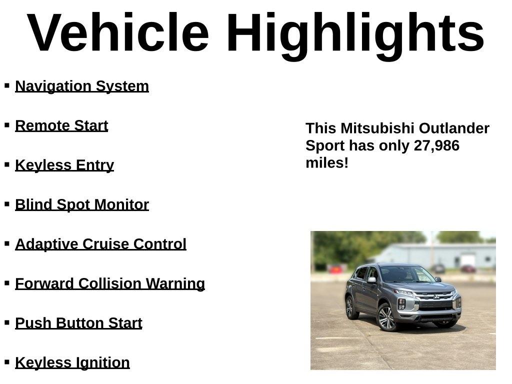 Mitsubishi Outlander Sport  2025