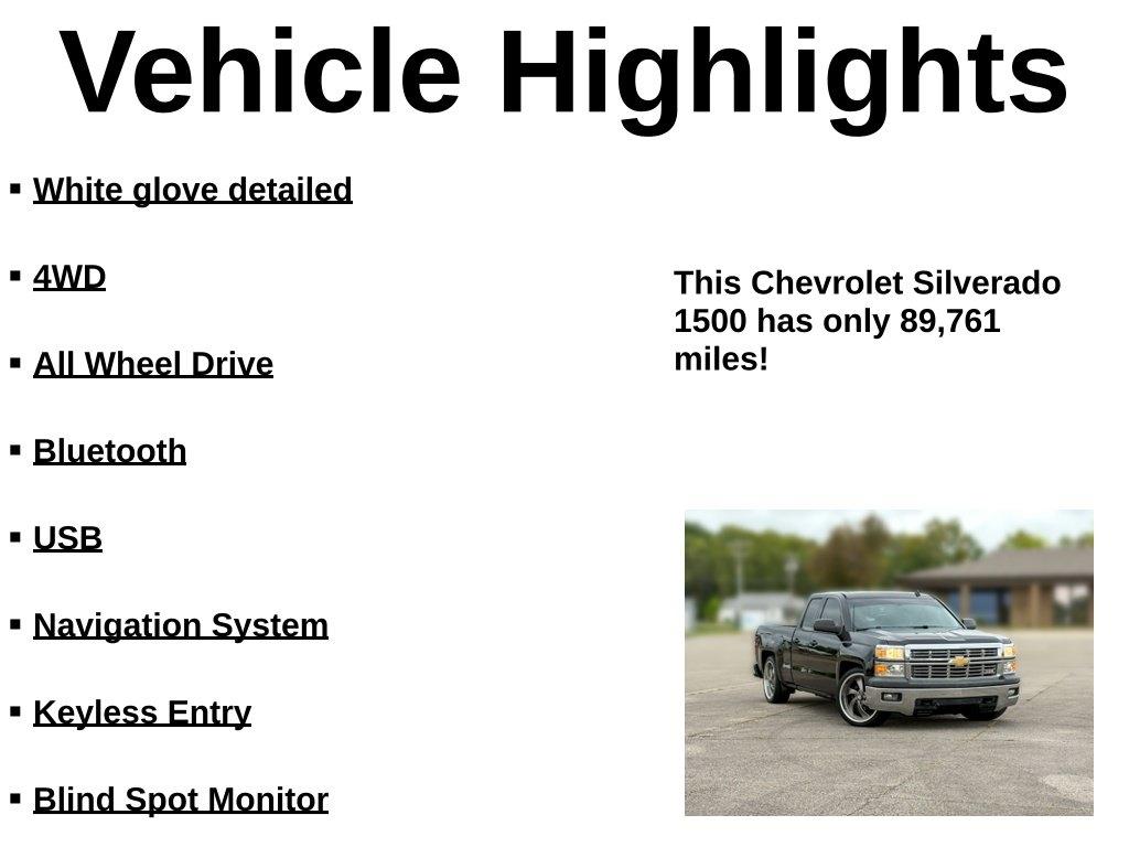 Chevrolet Silverado 1500 LT Double Cab 4WD 2014