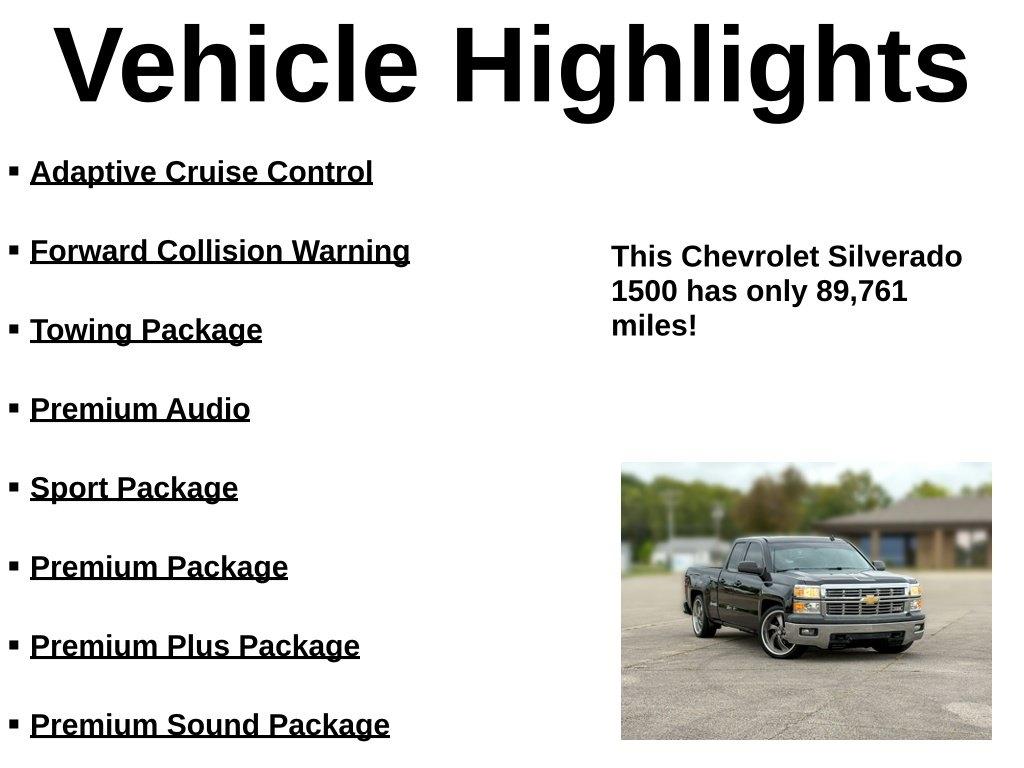 Chevrolet Silverado 1500 LT Double Cab 4WD 2014