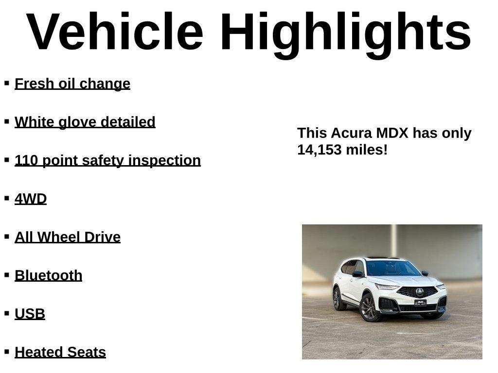 Acura MDX  2025