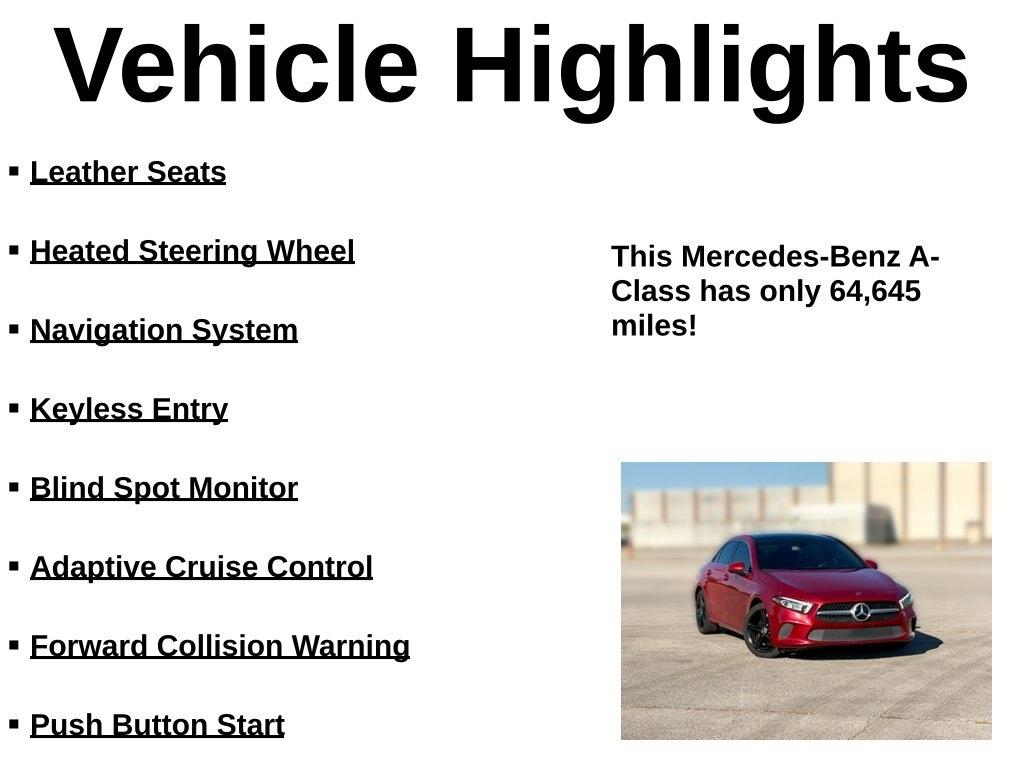 Mercedes-Benz A-Class  2021