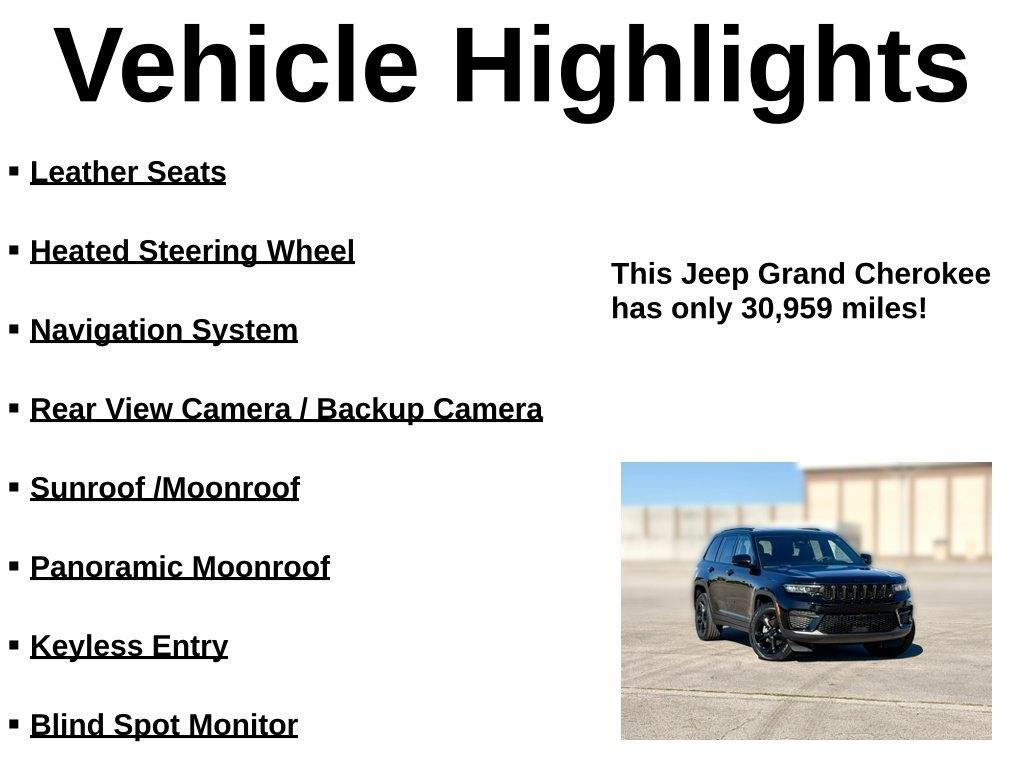 Jeep Grand Cherokee Altitude X 4x4 2023