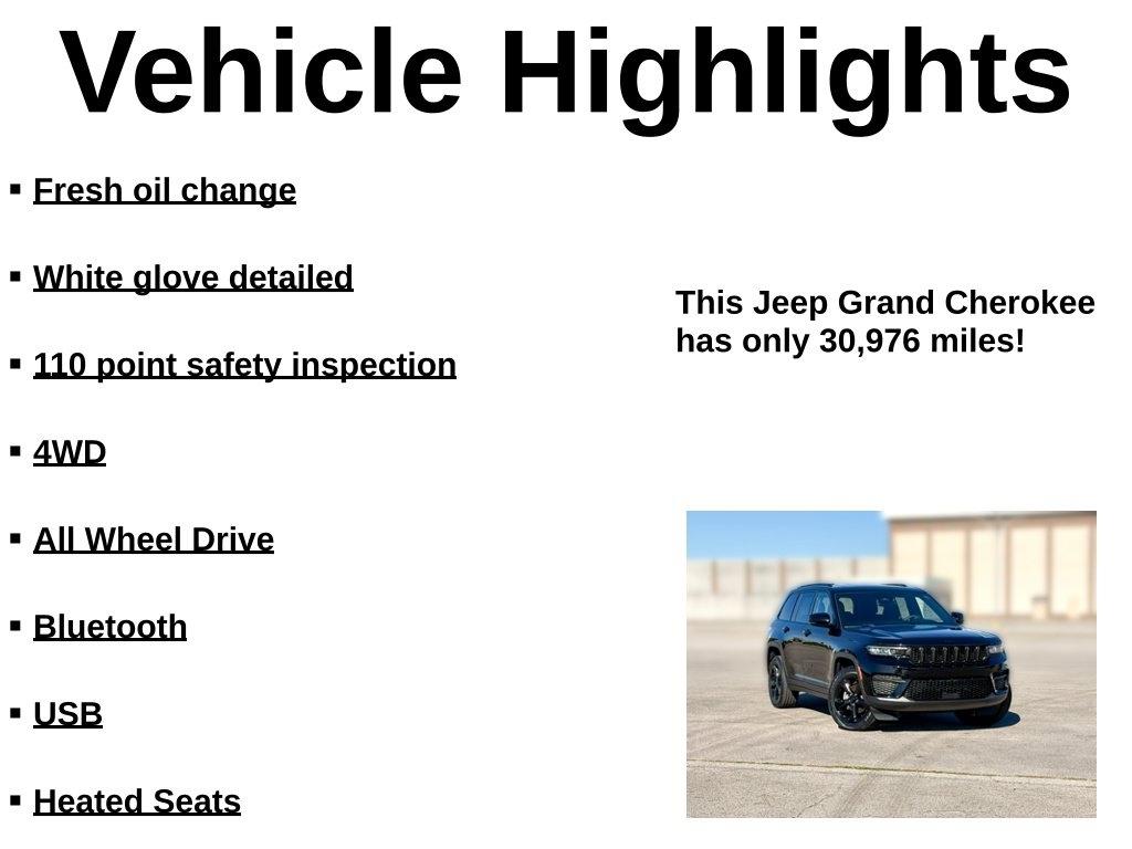 Jeep Grand Cherokee Altitude X 4x4 2023