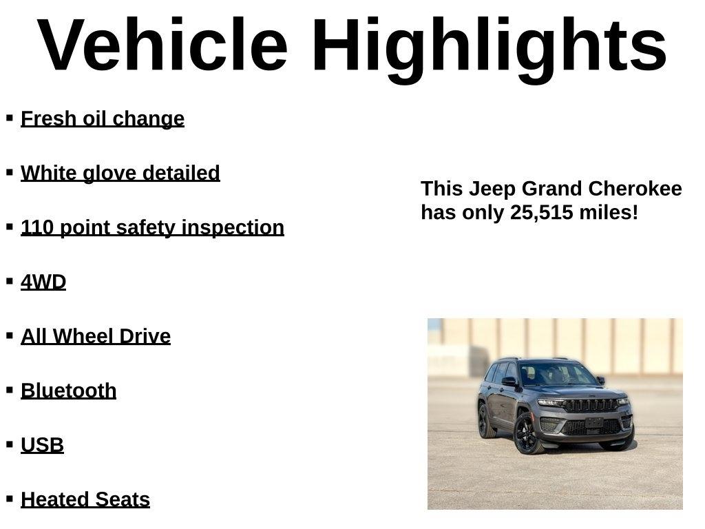 Jeep Grand Cherokee Altitude X 4x4 2023