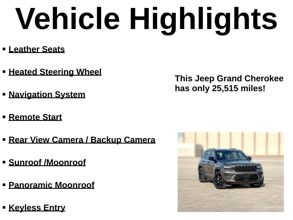 Jeep Grand Cherokee Altitude X 4x4 2023
