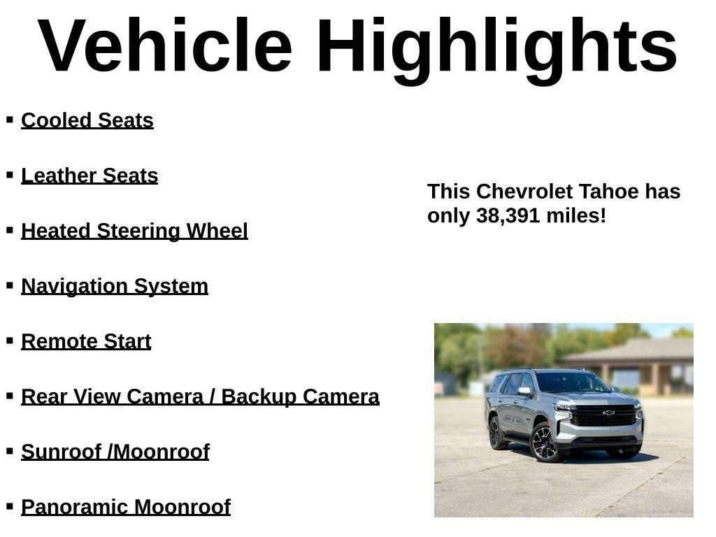 Chevrolet Tahoe RST 4WD 2024