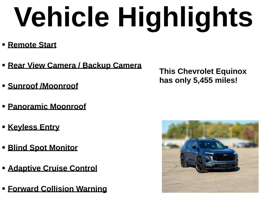 Chevrolet Equinox RS 2026