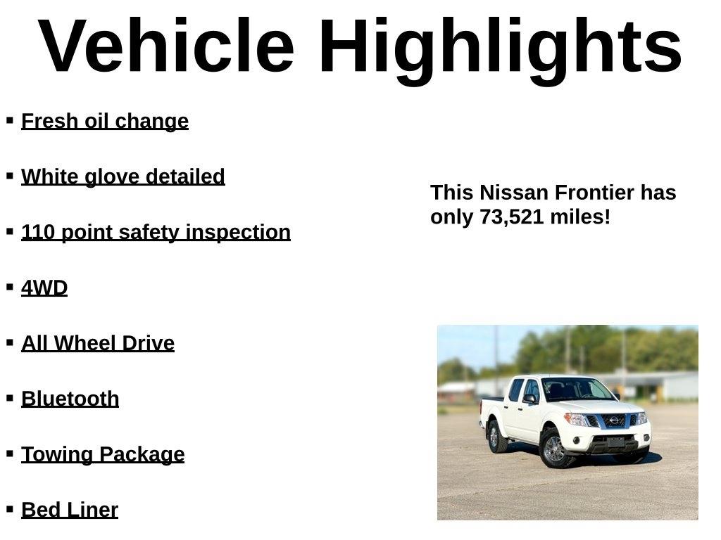 Nissan Frontier  2019