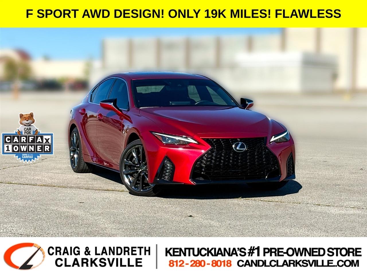 2024 Lexus IS 350 F SPORT AWD
