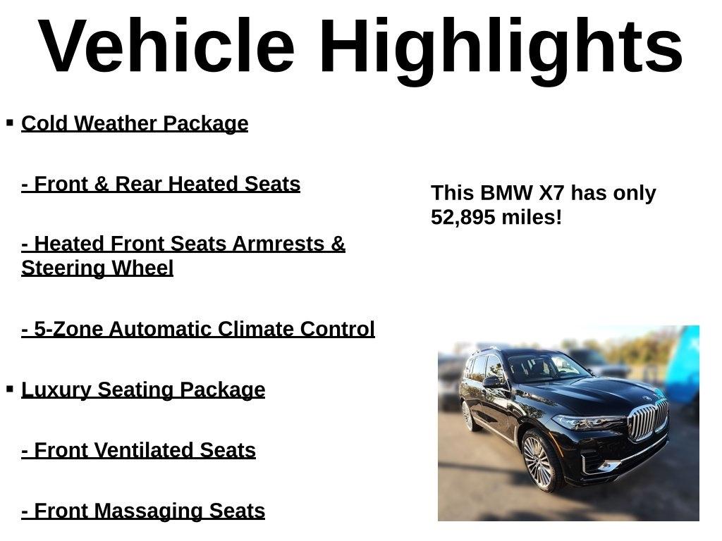 BMW X7  2019