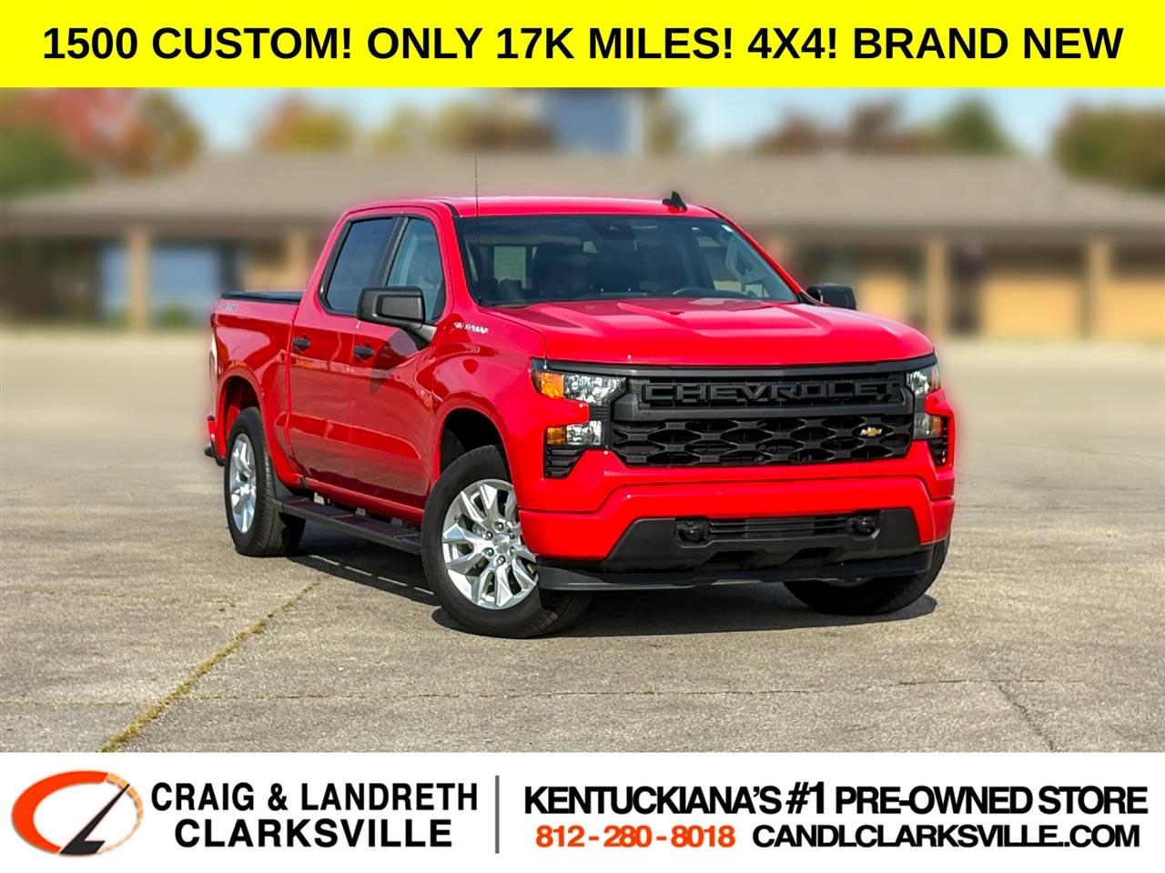 2024 Chevrolet Silverado 1500 Custom 4WD Crew Cab