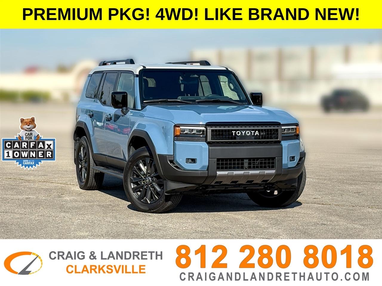 2026 Toyota Land Cruiser Base Premium Package 4WD
