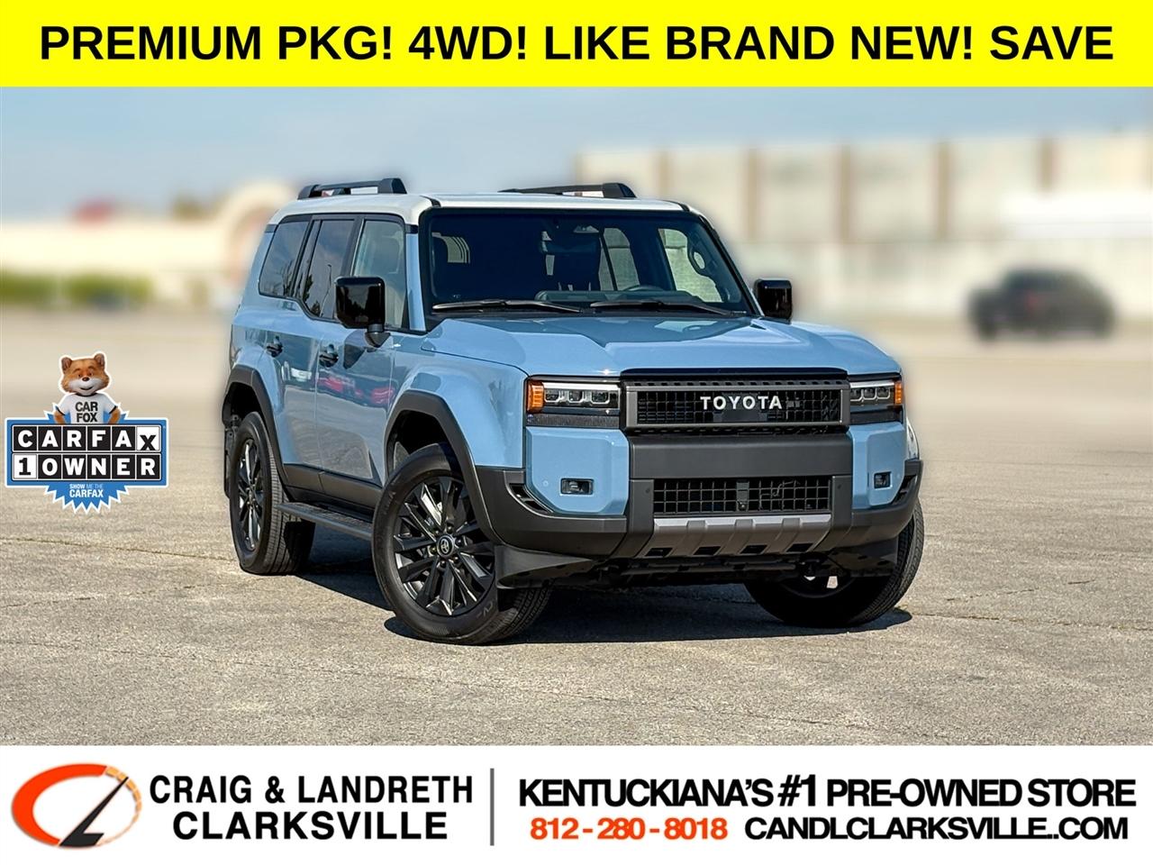 2026 Toyota Land Cruiser Base Premium Package 4WD