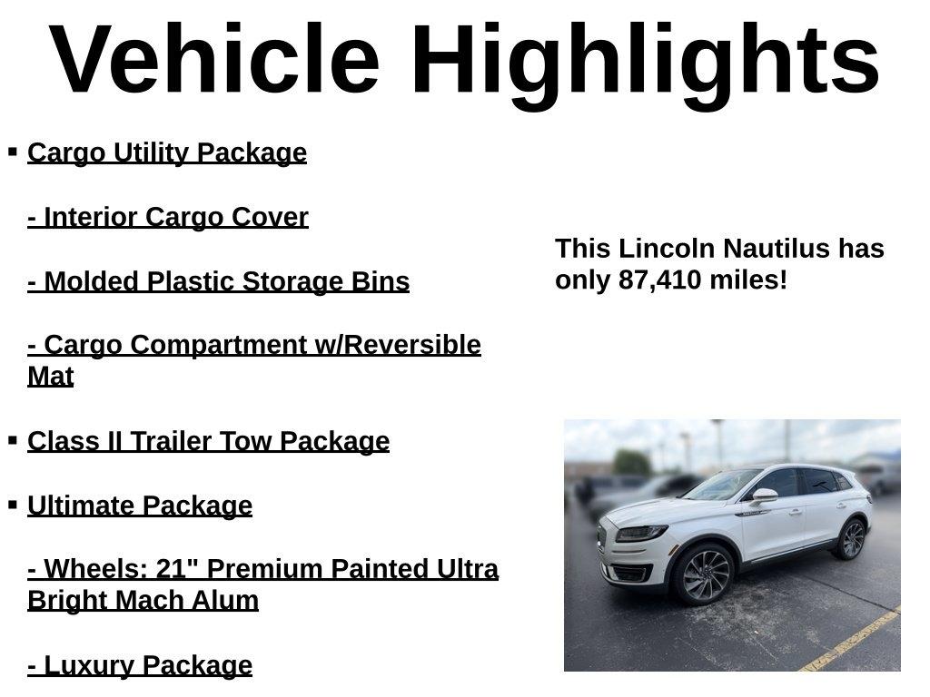 Lincoln Nautilus  2019