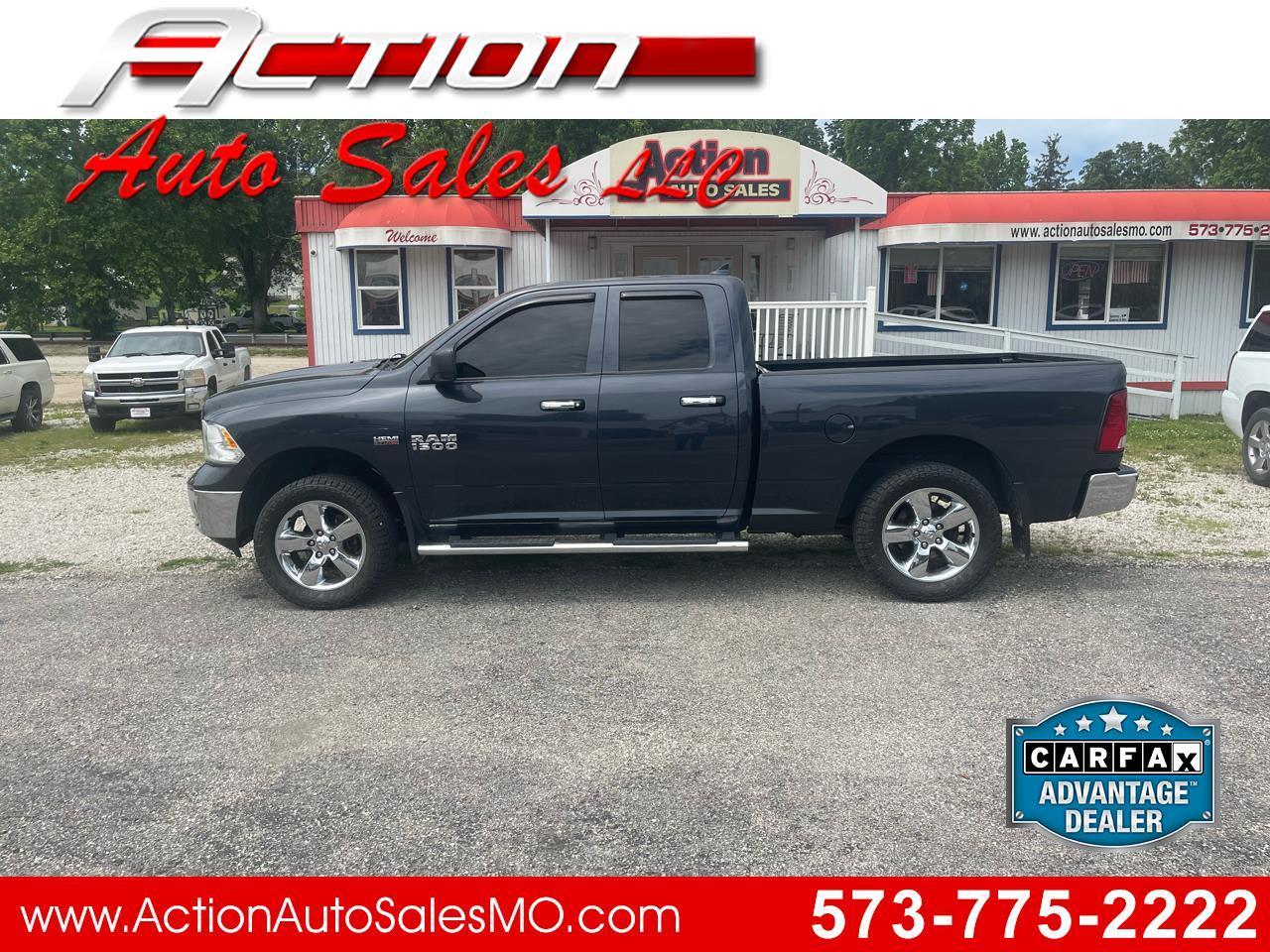 RAM 1500 4WD Quad Cab 140.5" Big Horn 2015