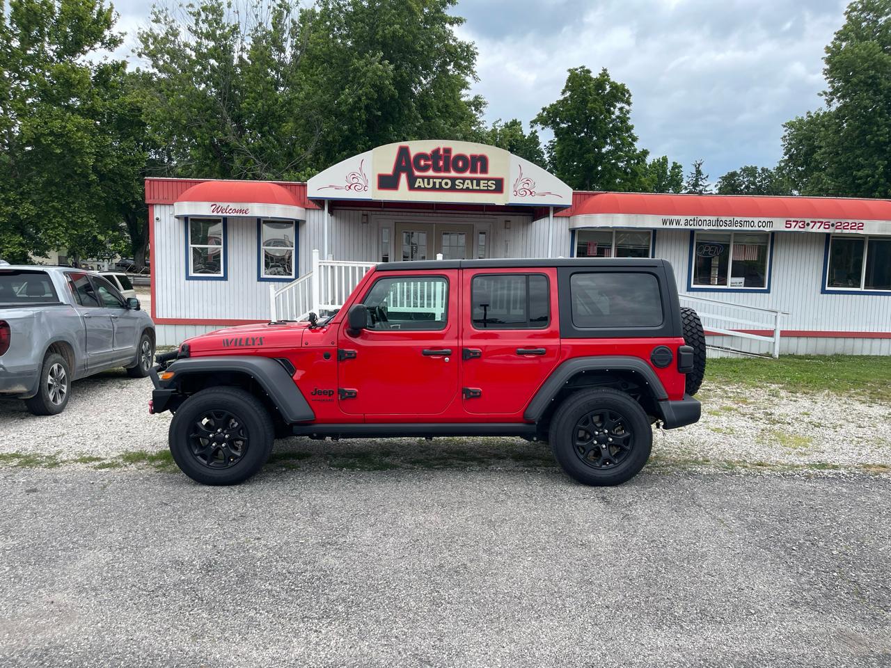 Jeep Wrangler Unlimited Willys 4x4 2021