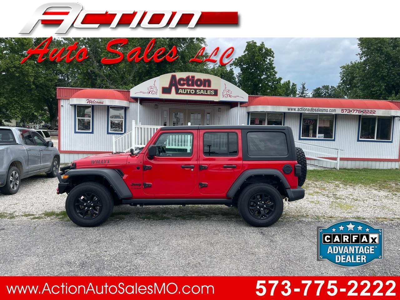 Jeep Wrangler Unlimited Willys 4x4 2021