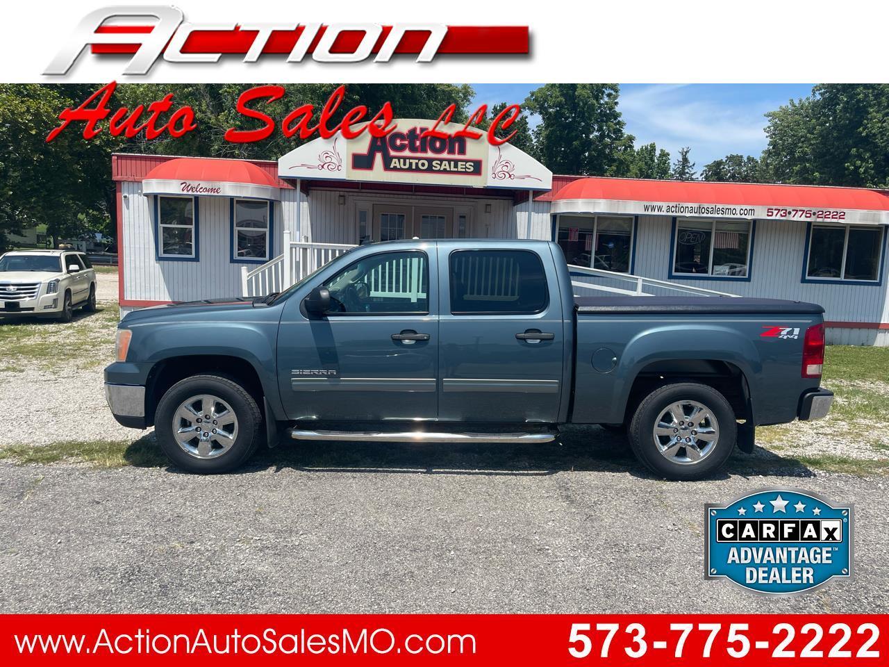 2012 GMC Sierra 1500 4WD Crew Cab 143.5" SLE