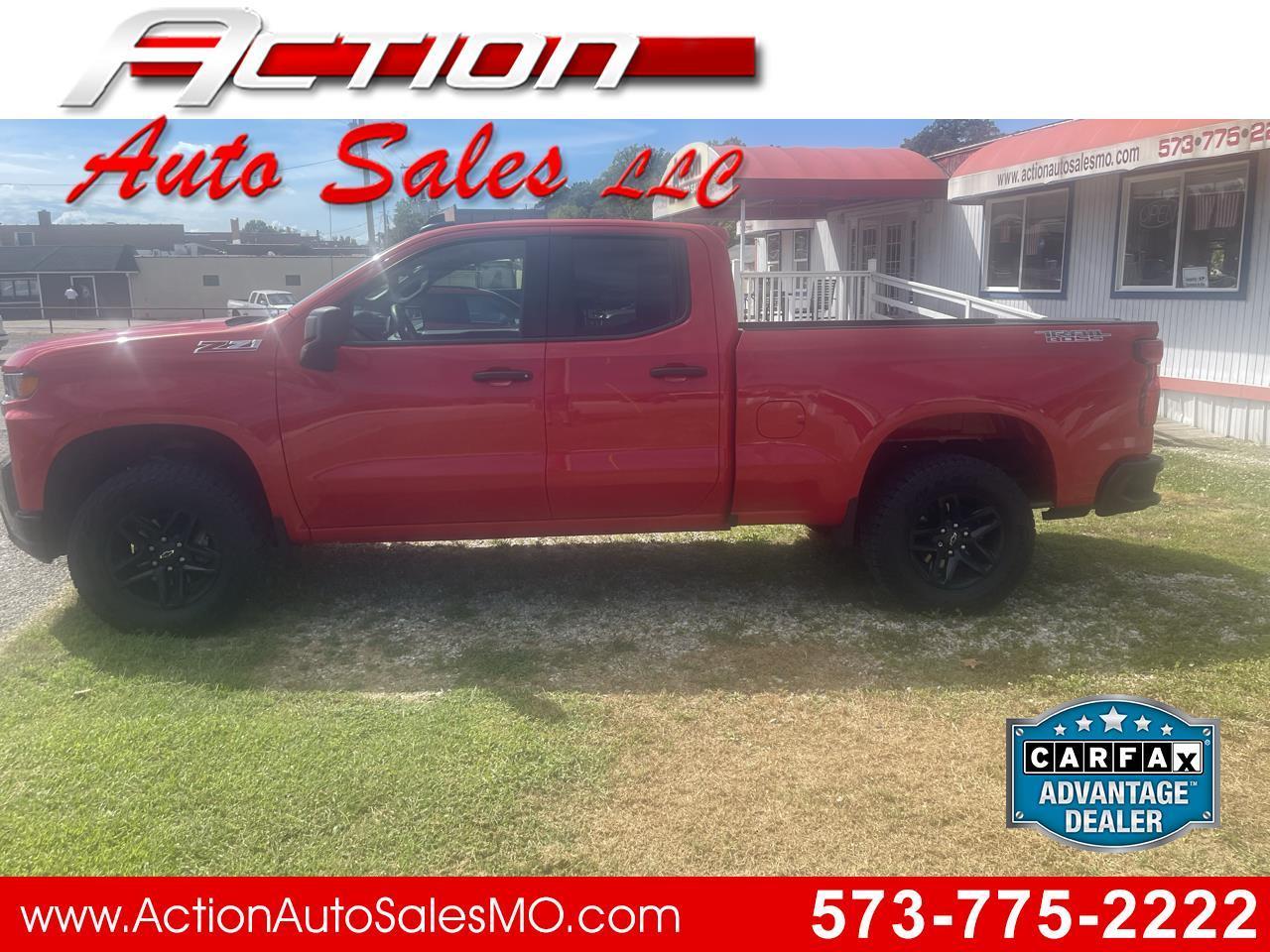 Chevrolet Silverado 1500 4WD Double Cab 147" Custom Trail Boss 2019
