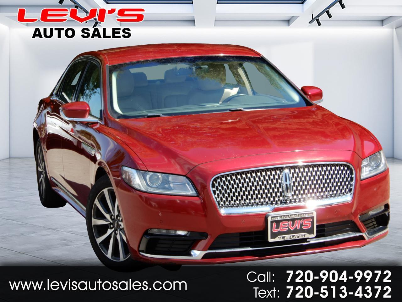 Lincoln Continental Premiere FWD 2018