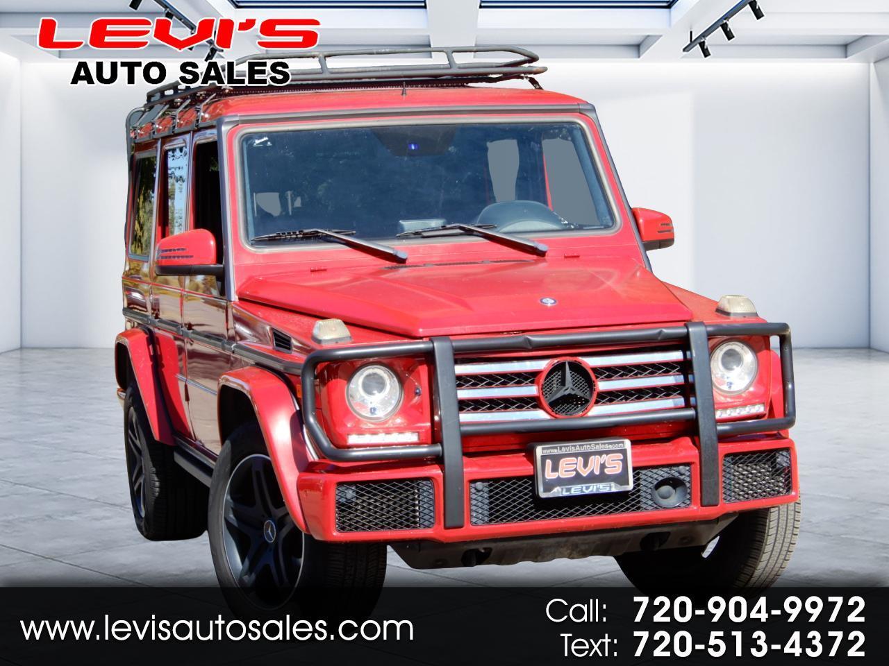 Mercedes-Benz G-Class 4MATIC 4dr G 550 2016