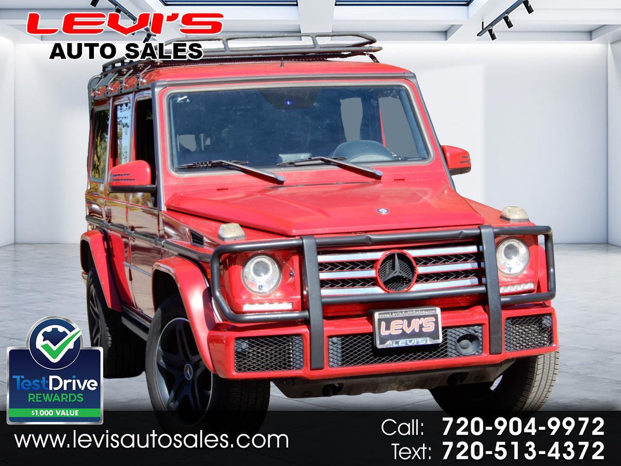 Mercedes-Benz G-Class 4MATIC 4dr G 550 2016