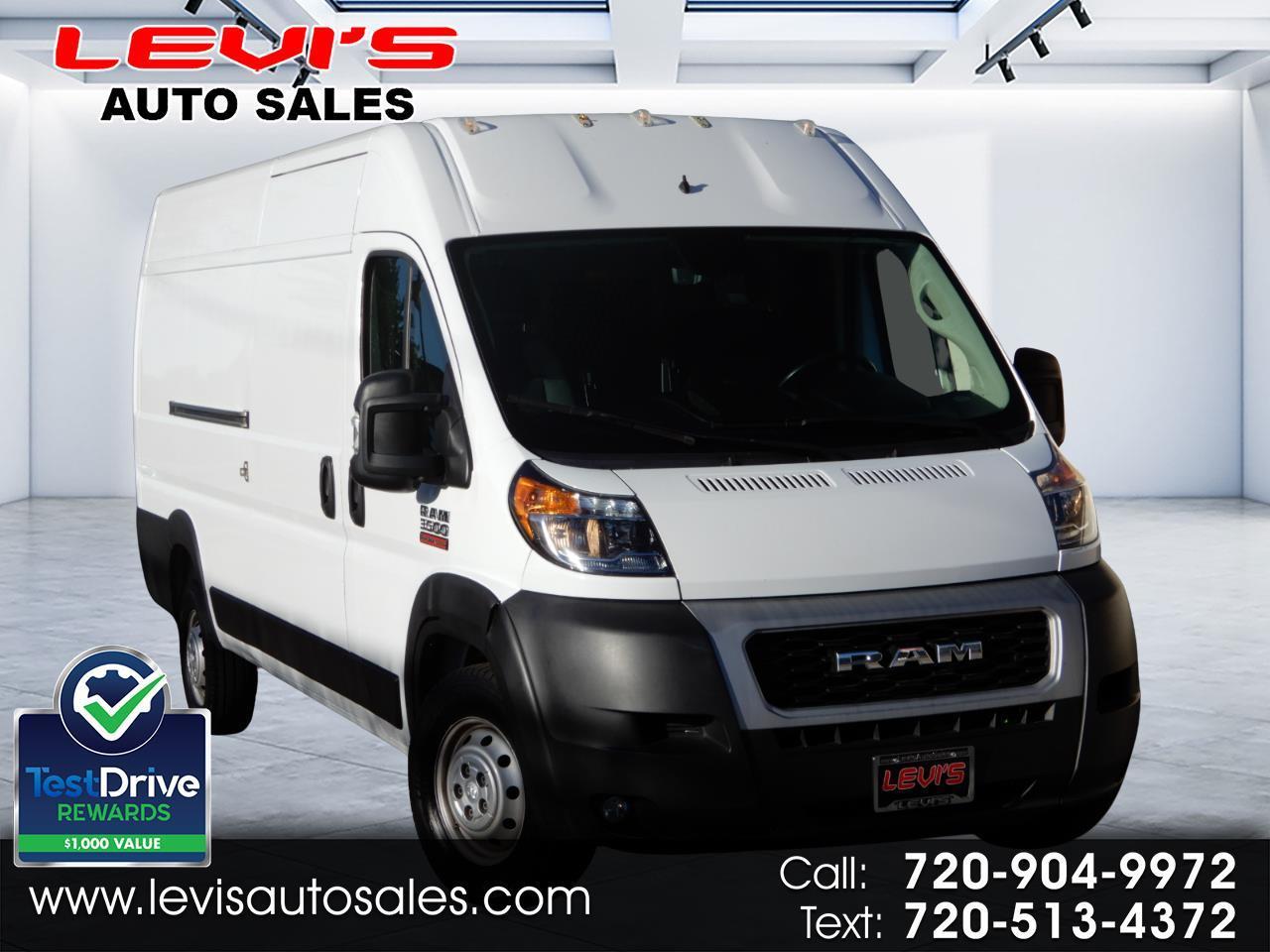 RAM ProMaster Cargo Van 3500 High Roof 159" WB EXT 2021