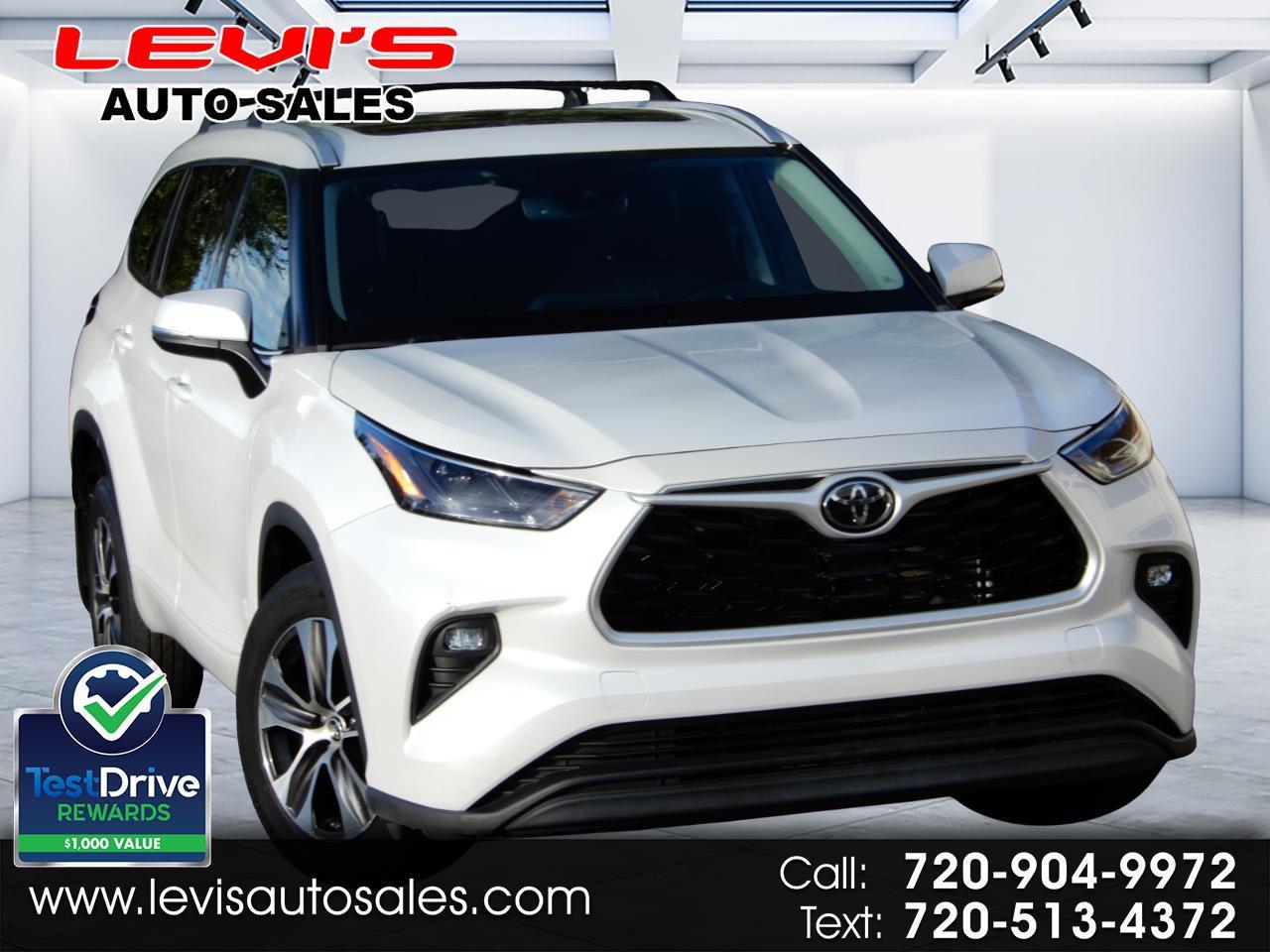 2022 Toyota Highlander XLE AWD (Natl)