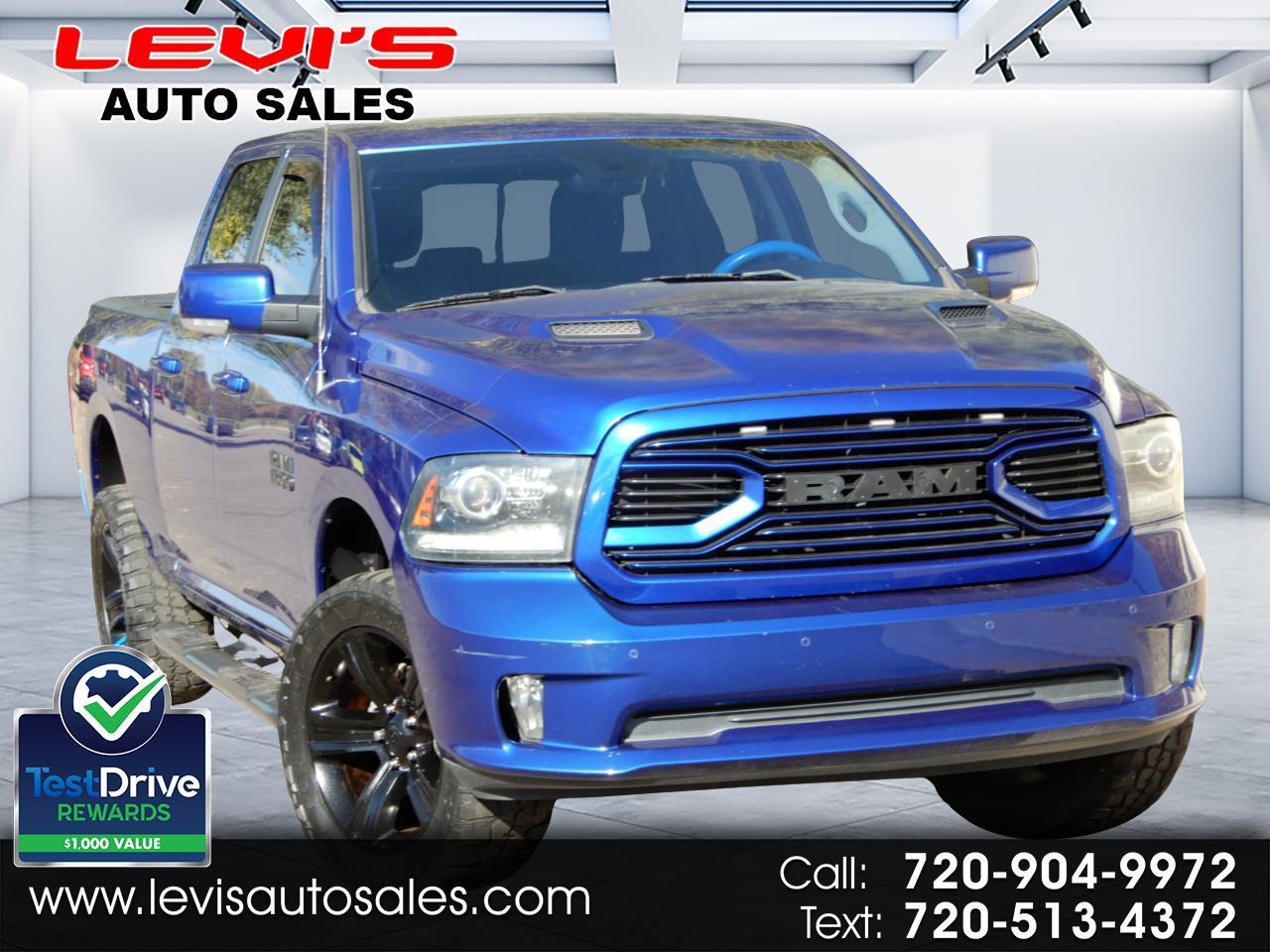 RAM 1500 Sport 4x4 Crew Cab 6'4" Box *Ltd Avail* 2018