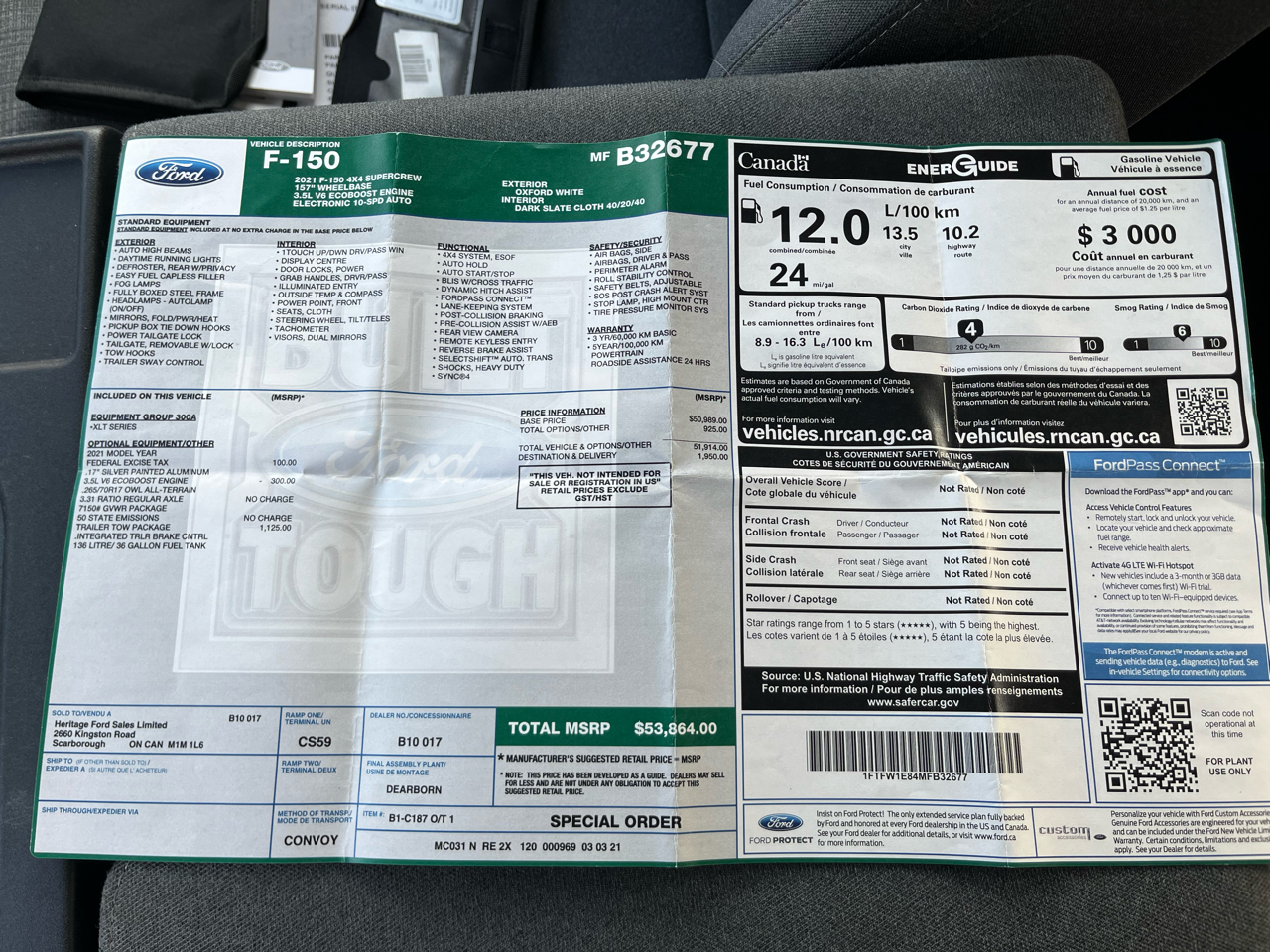 Ford F-150 XLT SuperCrew 4WD 2021