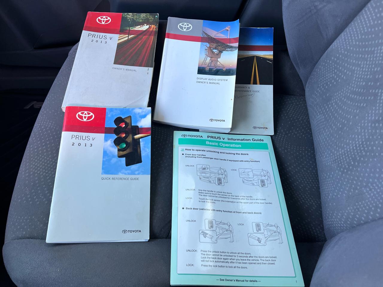 Toyota Prius V Three 2013