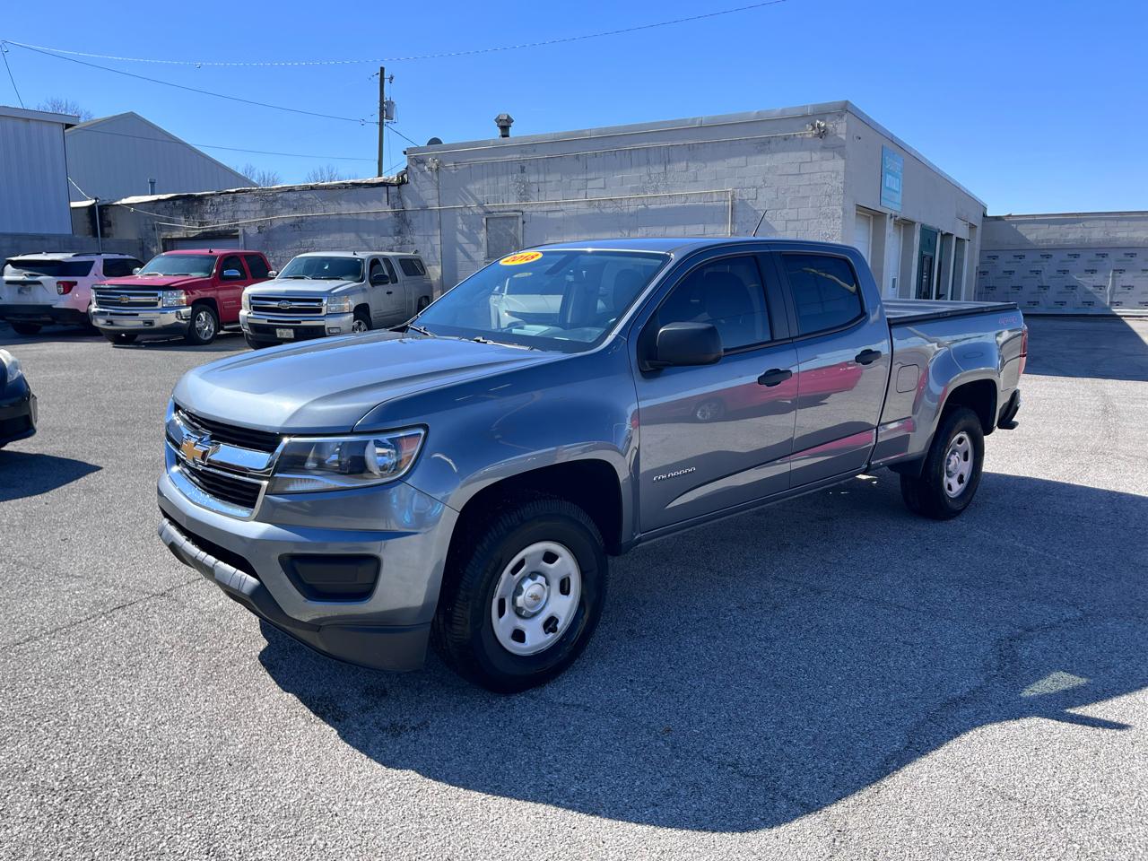 Chevrolet Colorado Work Truck Crew Cab 4WD Long Box 2018