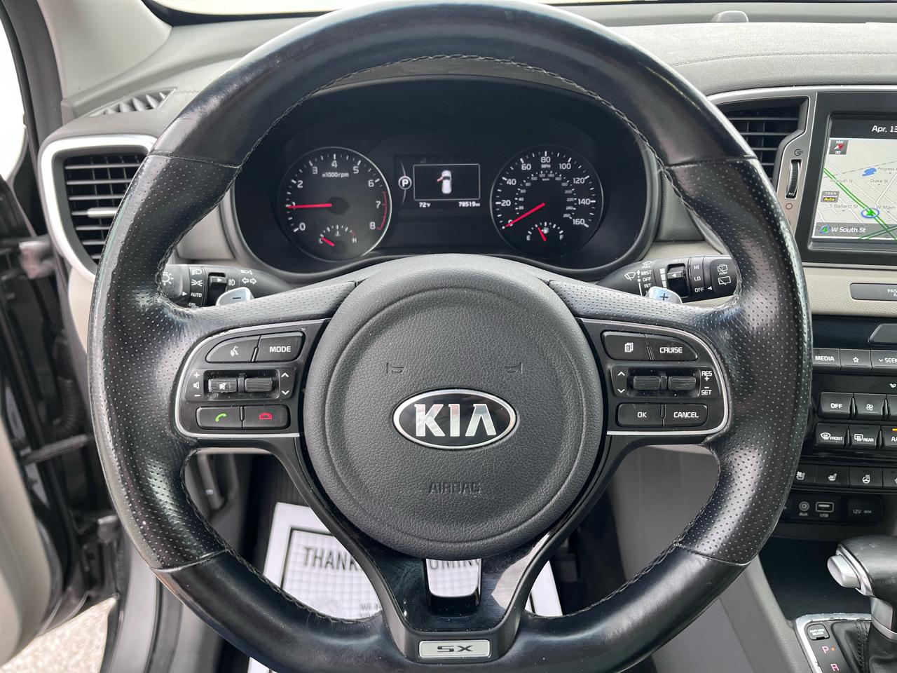 Kia Sportage SX AWD 2019