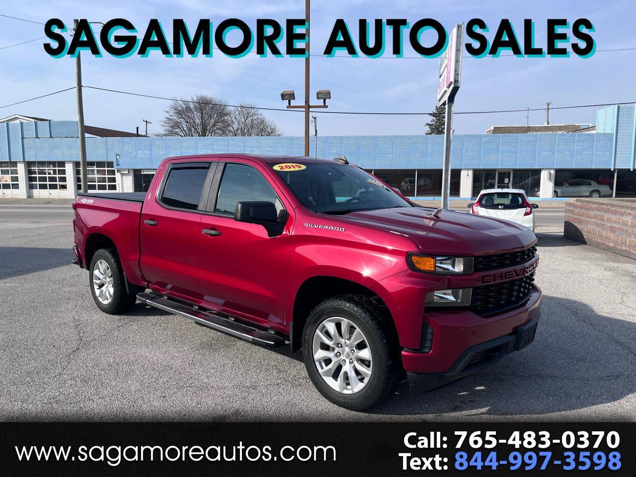 2019 Chevrolet Silverado 1500 Custom Crew Cab Long Box 4WD