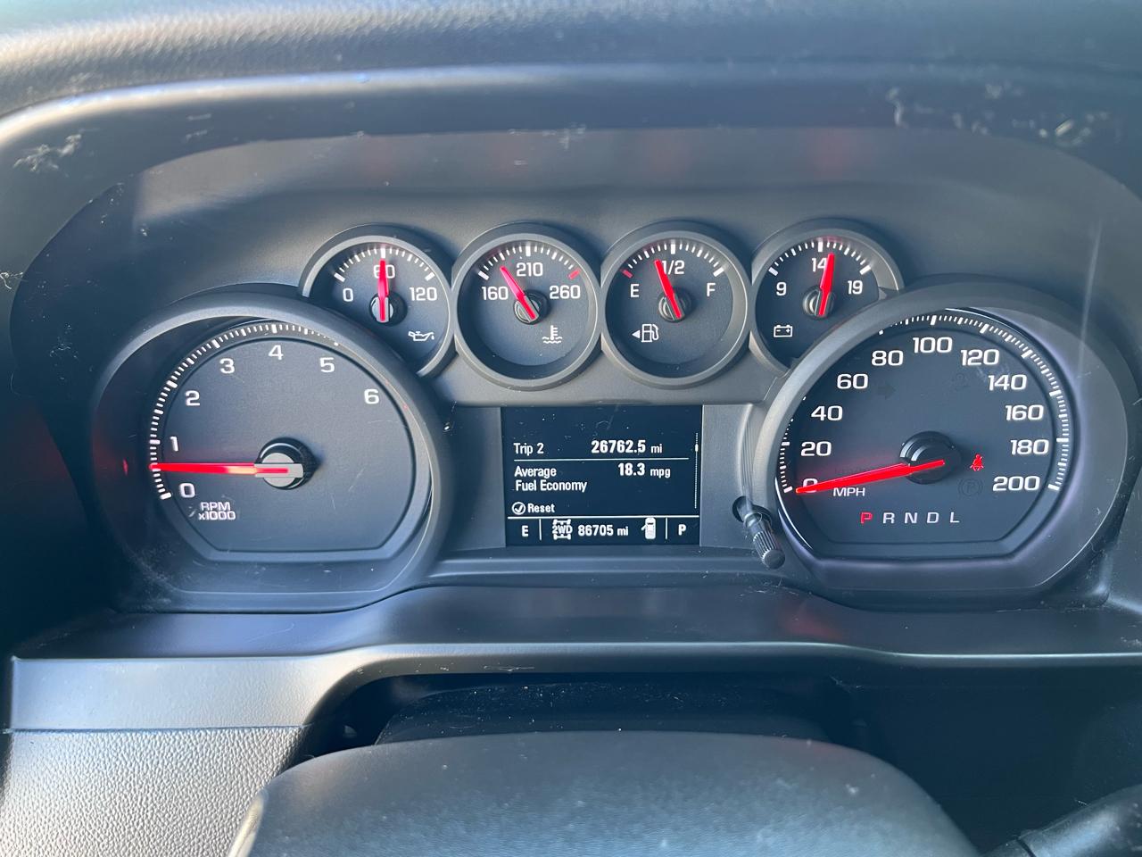 Chevrolet Silverado 1500 Custom Crew Cab Long Box 4WD 2019