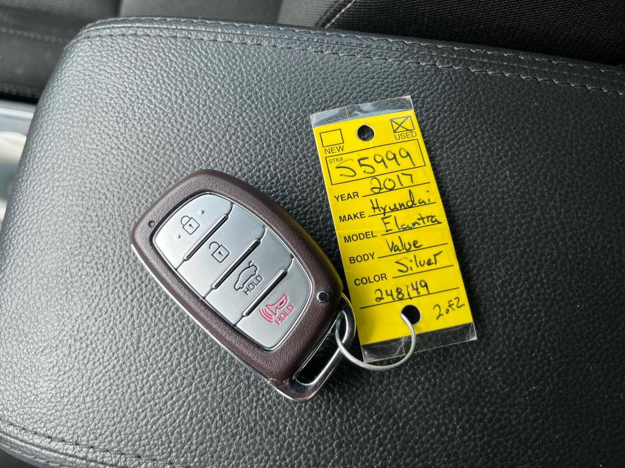 Hyundai Elantra Value Edition 6A 2017