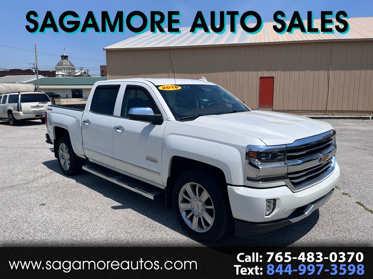 Chevrolet Silverado 1500 High Country Crew Cab Long Box 4WD 2018