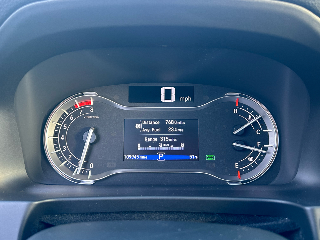 Honda Pilot AWD 4dr EX-L 2016