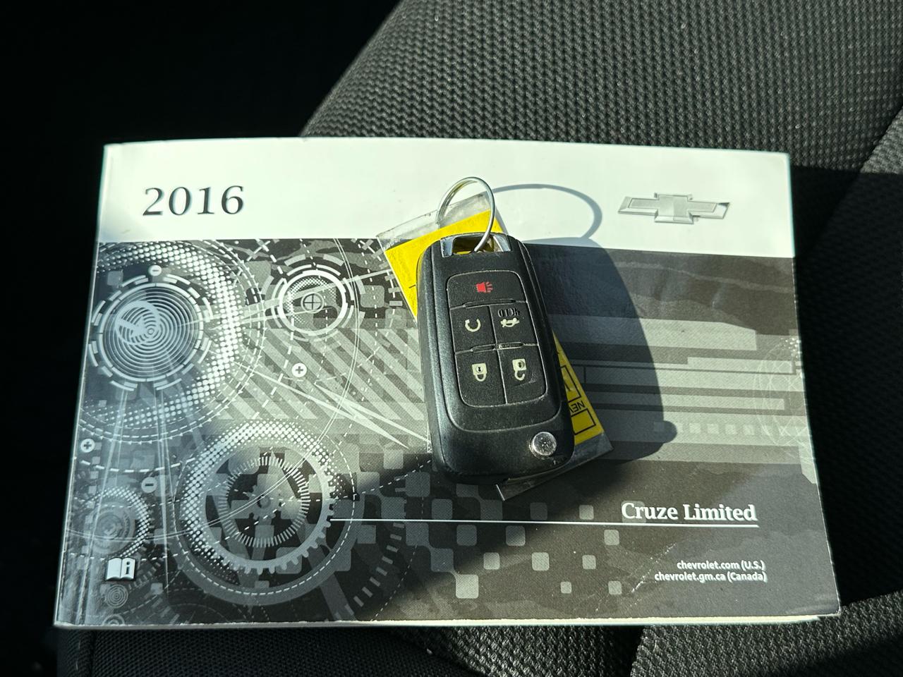 Chevrolet Cruze Limited 4dr Sdn Auto LT w/1LT 2016