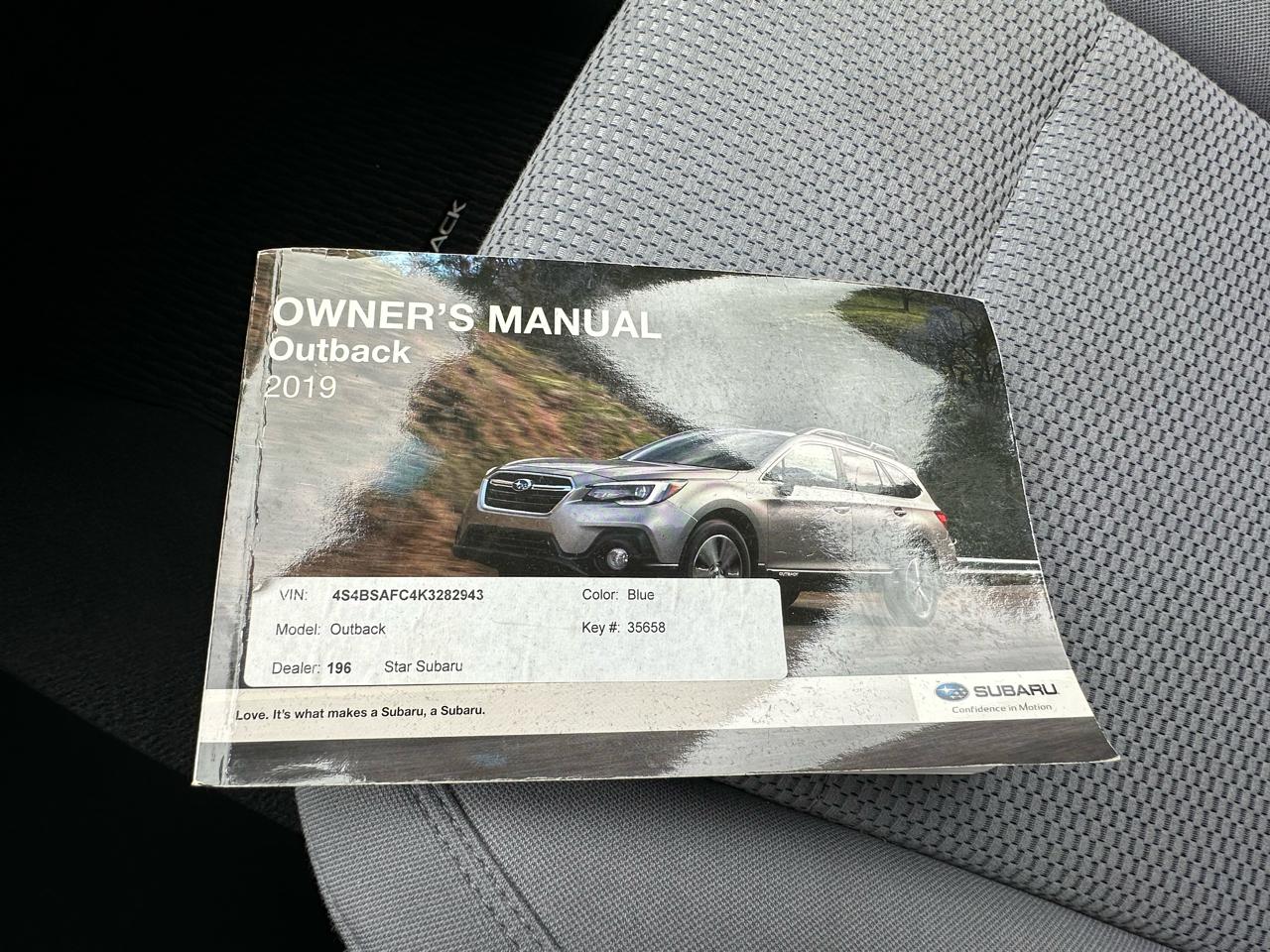 Subaru Outback 2.5i Premium 2019