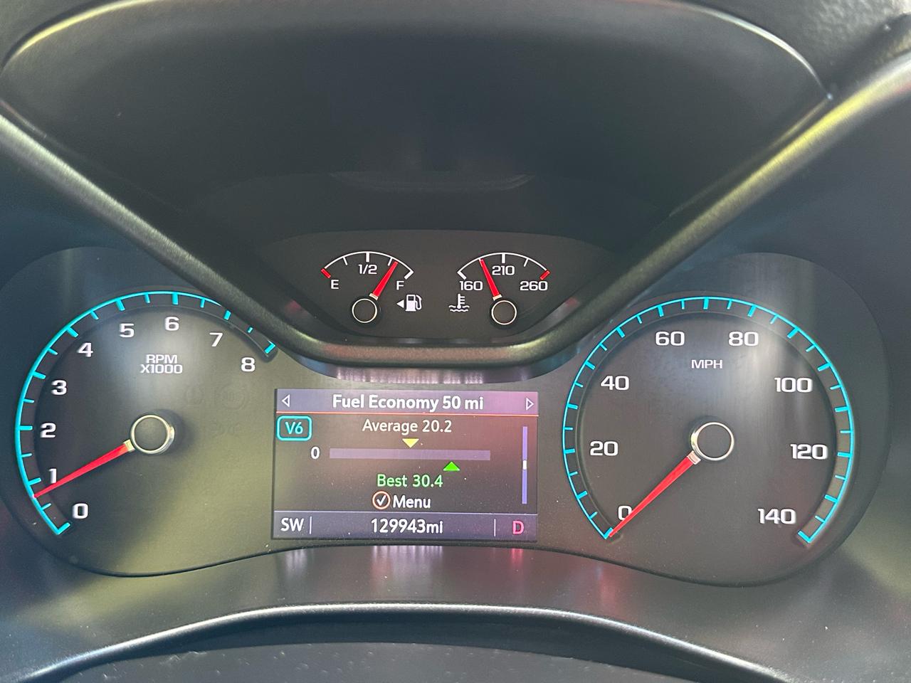 Chevrolet Colorado 4WD Crew Cab 140.5" LT 2019